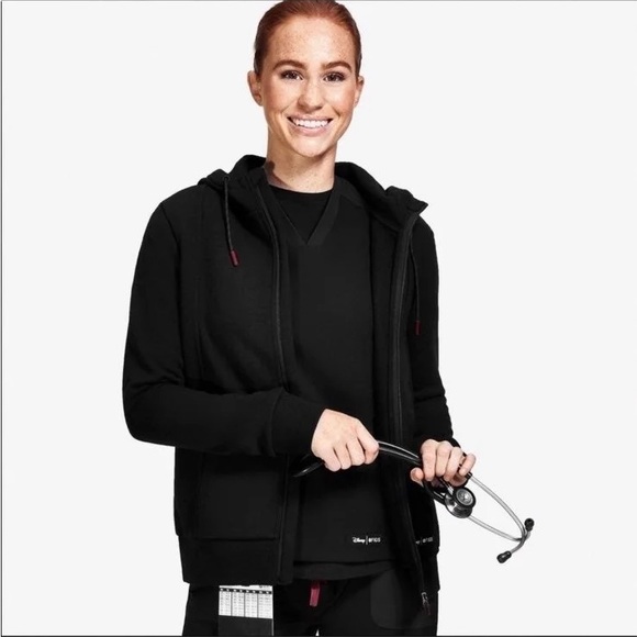 Figs Jackets & Coats Figs X Disney Mickey Zip Up Hoodie Jacket